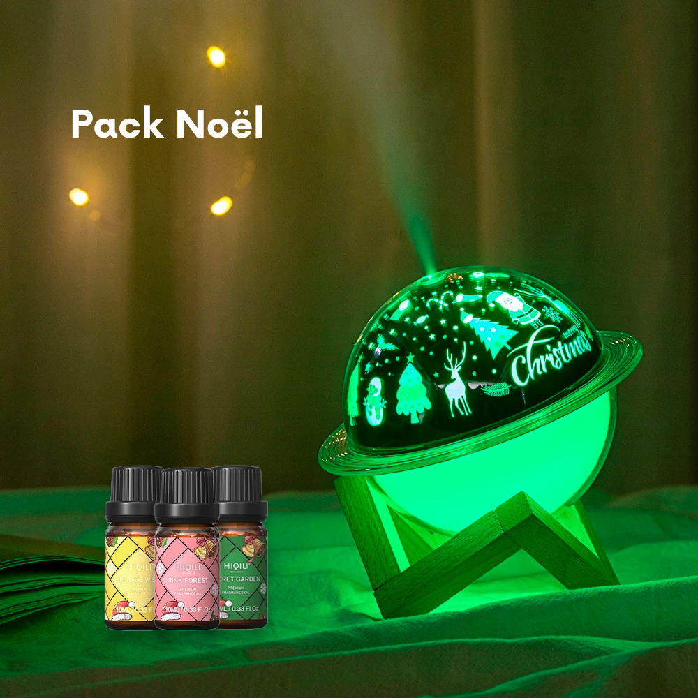 Veilleuse diffuseur 2 en 1 - Pack Noël