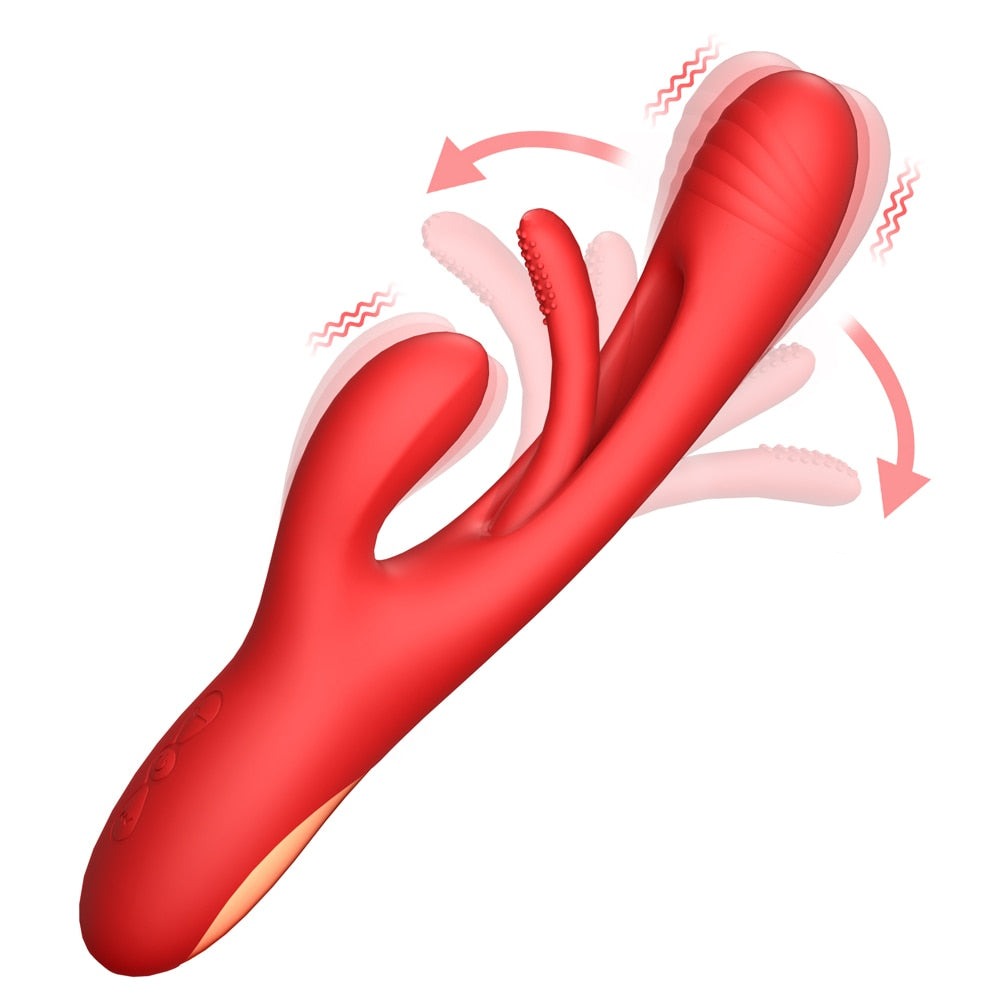 RABBIT - Vibrador de golpeteo punto G