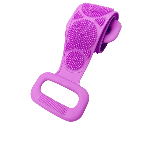 Brosse exfoliante en silicone