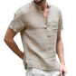 Chemise en lin respirant pour Homme