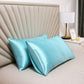 Lot de 2 Taies d'oreiller 100% soie