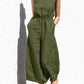 Combinaison pantalon en lin respirant femme