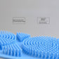 Brosse exfoliante en silicone