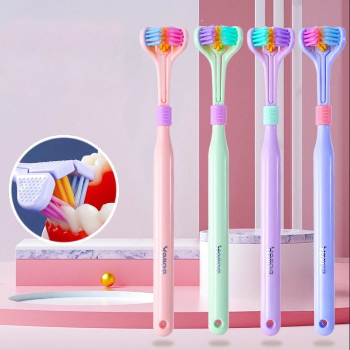 2x Brosses Dents 3 T tes 360 Poils Souples La Boutique De La Sant 2x Brosses Dents 3 T tes 360 Poils Souples La Boutique De La Sant