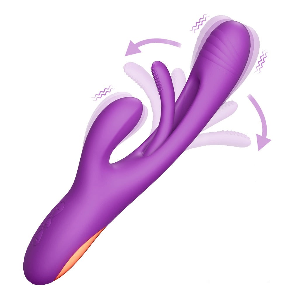 RABBIT - Vibrador de golpeteo punto G