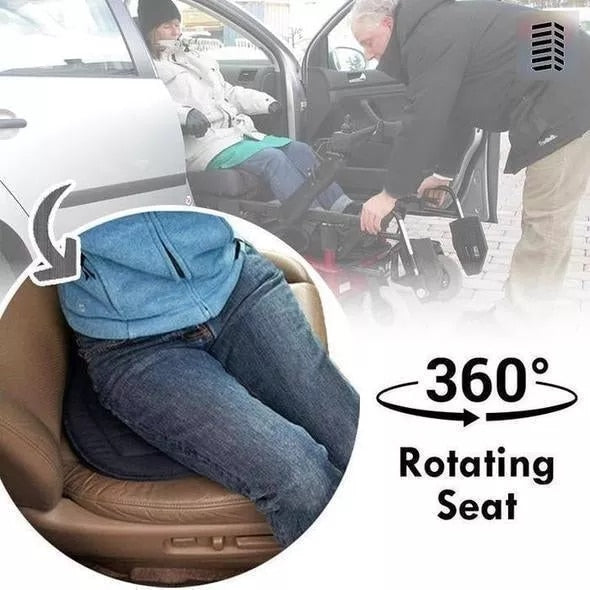Coussin de siège rotatif 360°