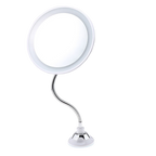 Miroir grossissant avec LED intégrée