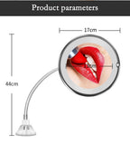 Miroir grossissant avec LED intégrée