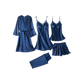 Pyjama - Ensemble 5 Pièces en satin et dentelle