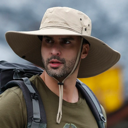 Chapeau de protection solaire d'été pour homme, couvre-cou
