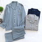 Pyjama mixte en gaze de coton