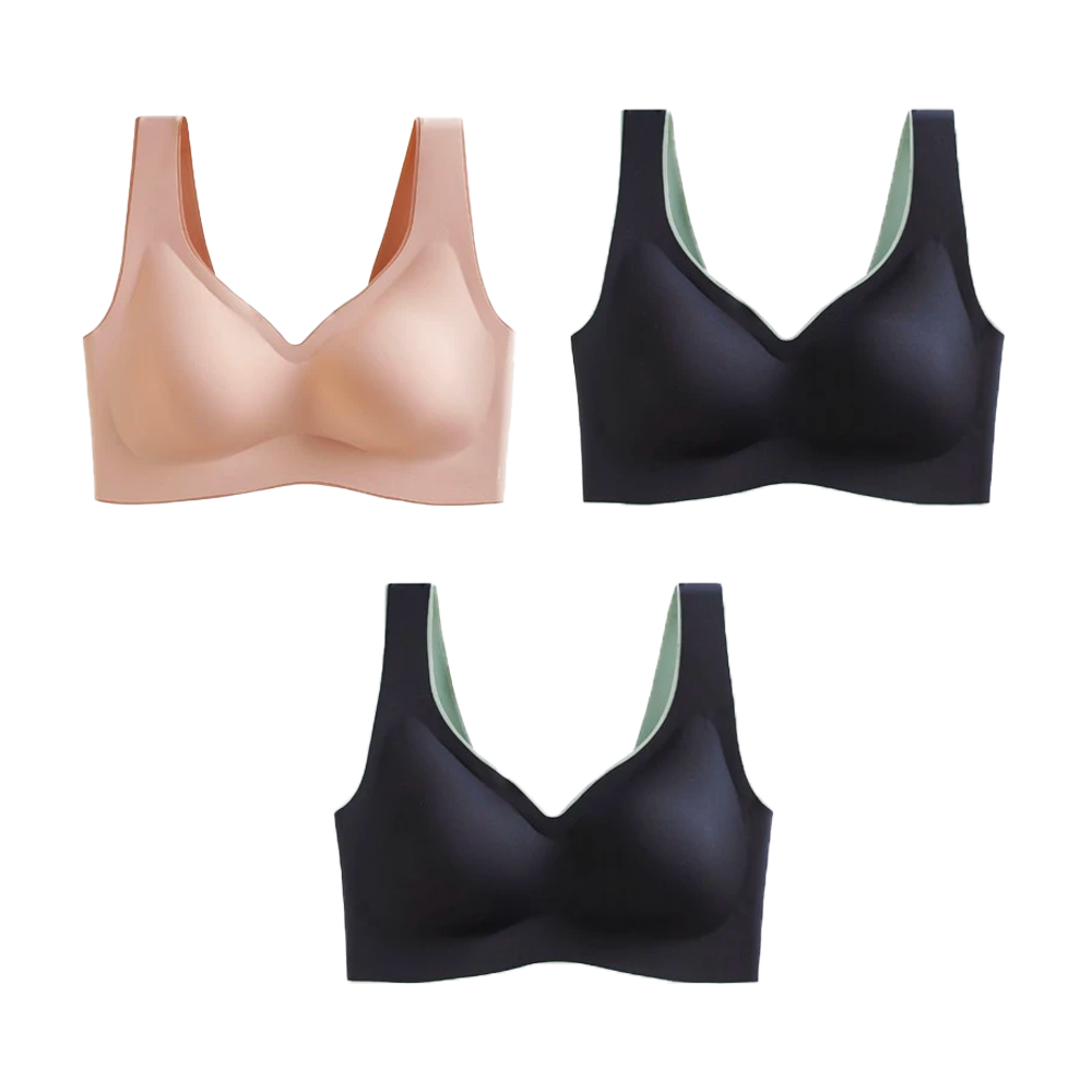 Lot de 3 Brassières Comfy+ Sans armatures