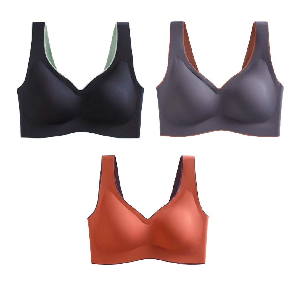 Lot de 3 Brassières Comfy+ Sans armatures