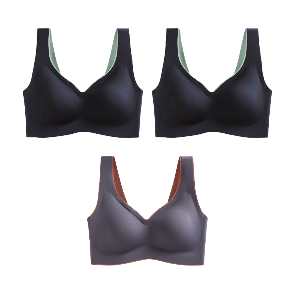 Lot de 3 Brassières Comfy+ Sans armatures