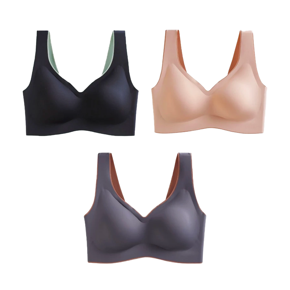 Lot de 3 Brassières Comfy+ Sans armatures
