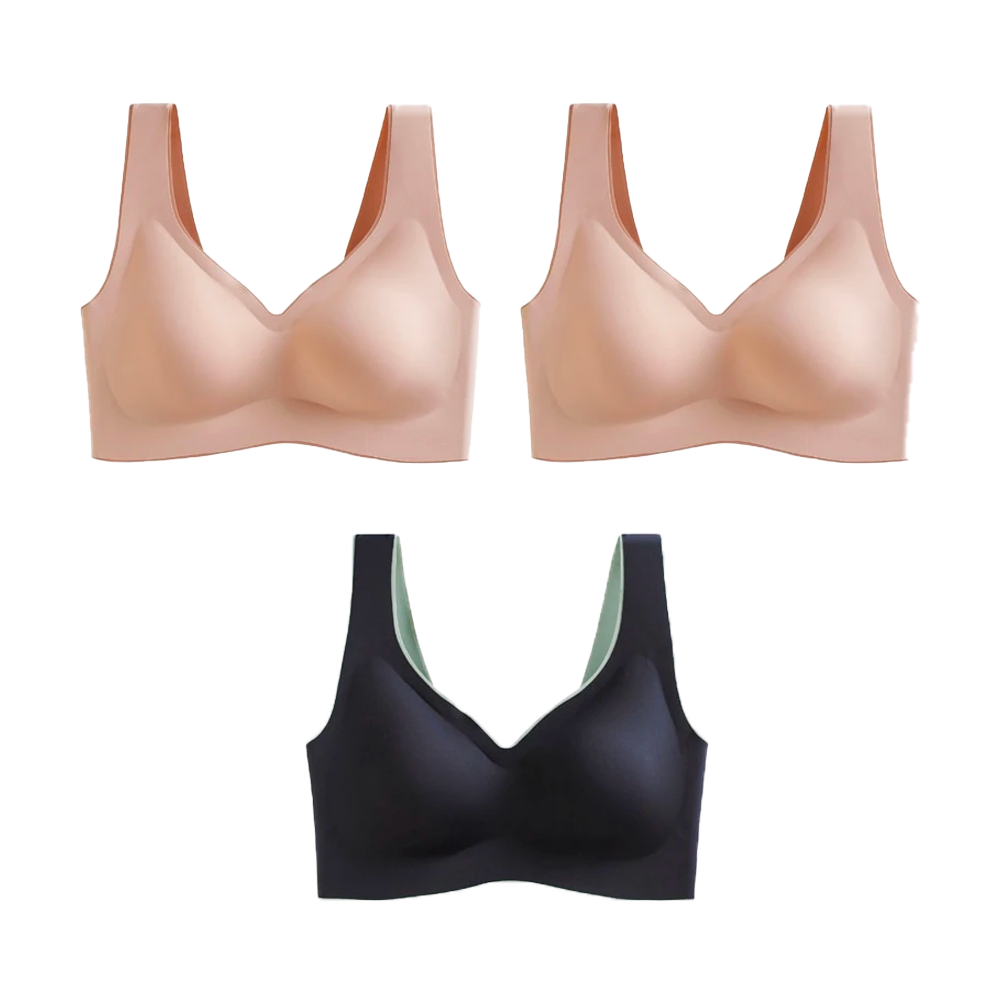 Lot de 3 Brassières Comfy+ Sans armatures