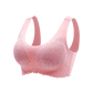 Lot de 3 Brassières Dentelle 5D sans couture Rose