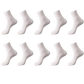 Lot de 10 Chaussettes en fibre de Bambou