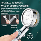 Pommeau de douche Haute pression + 1 FILTRE OFFERT