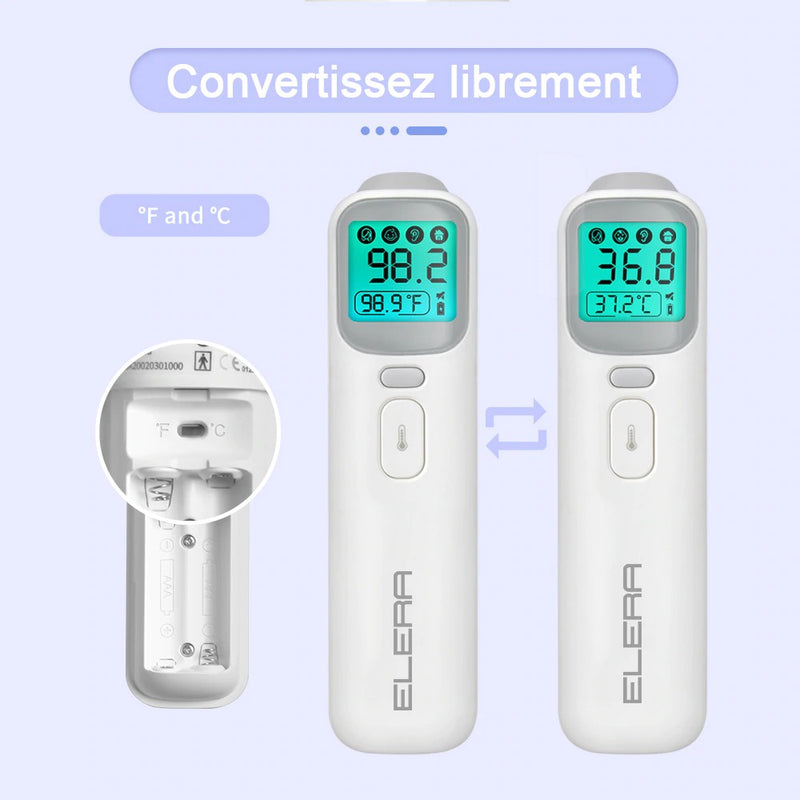Thermomètre Infrarouge Sans contact et Auriculaire