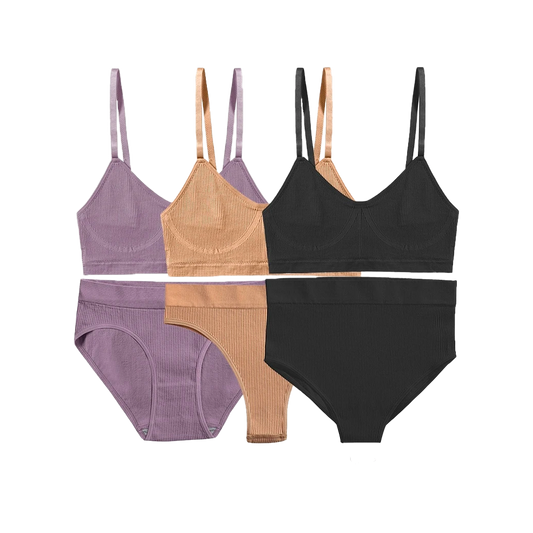 Ensemble sous-vêtement sans coutures comfy+
