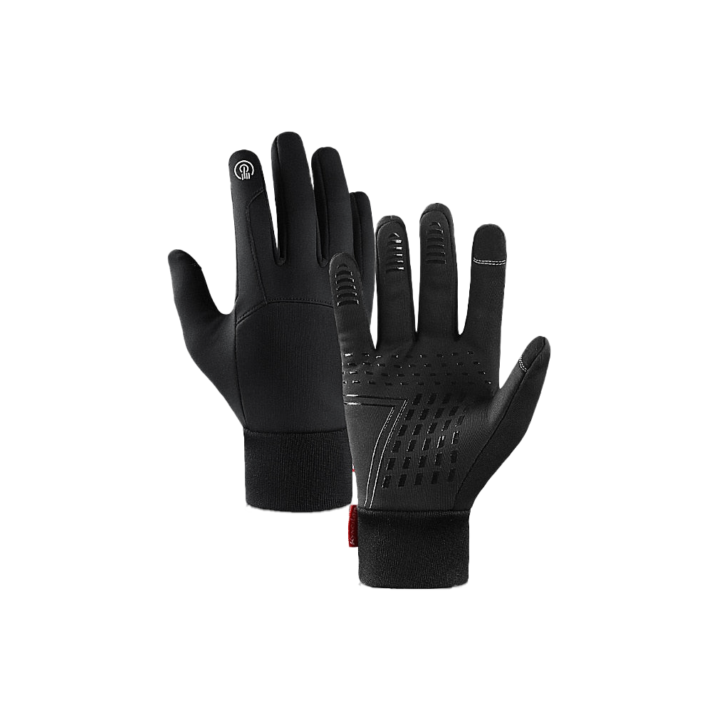 Gants Thermorégulateur tactiles noir