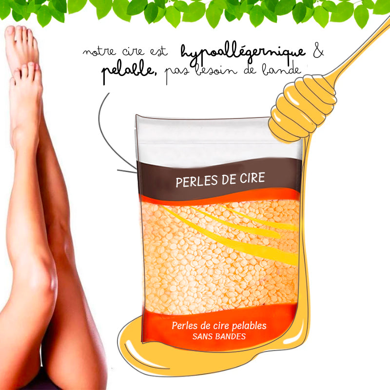 Kit épilation : Chauffe Cire + CIRE OFFERTE