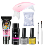 Kit Complet débutant faux ongles en PolyGel - Lampe OFFERTE