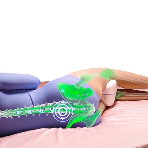 Coussin orthopédique à mémoire de forme