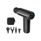 Pistolet de Massage pour la relaxation et récupération musculaire noir