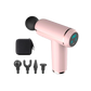 Pistolet de Massage pour la relaxation et récupération musculaire rose