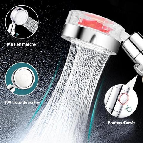 Pommeau de douche Haute pression + 1 FILTRE OFFERT