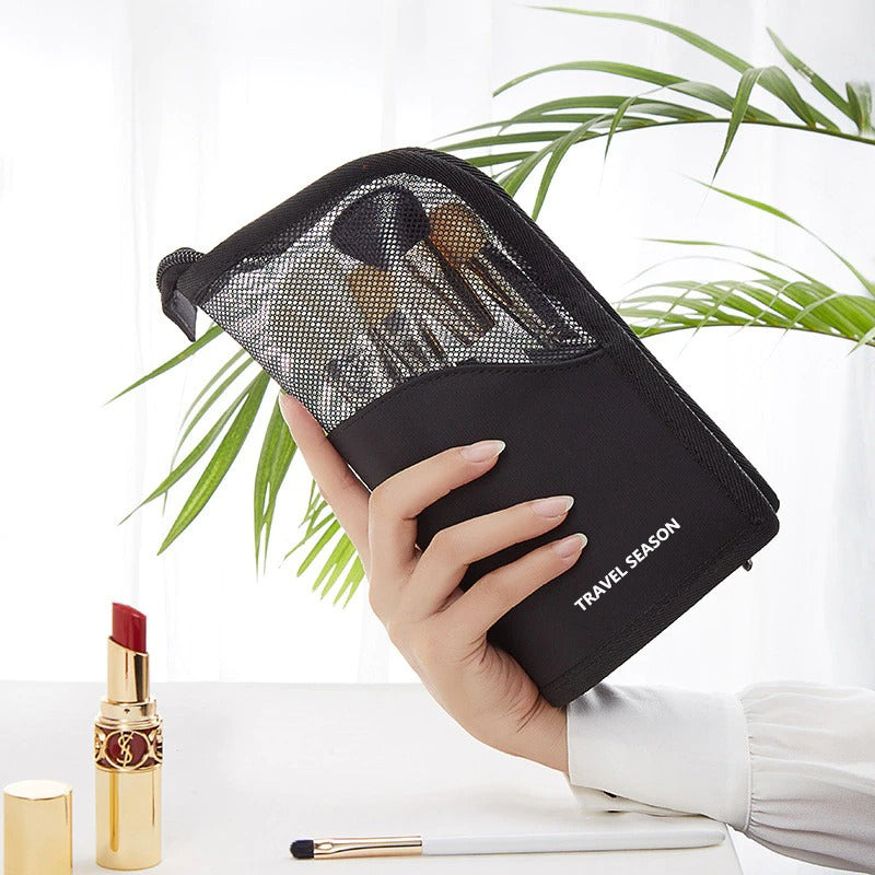 Trousse pour Pinceaux Pliable Noir