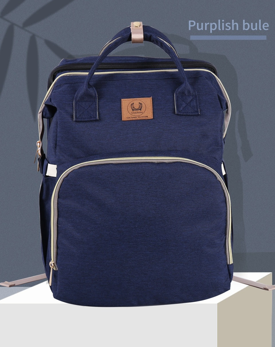 Sac à langer 3 en 1 pour bébé bleu