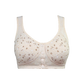 Soutien-gorge 100% coton à imprimé beige