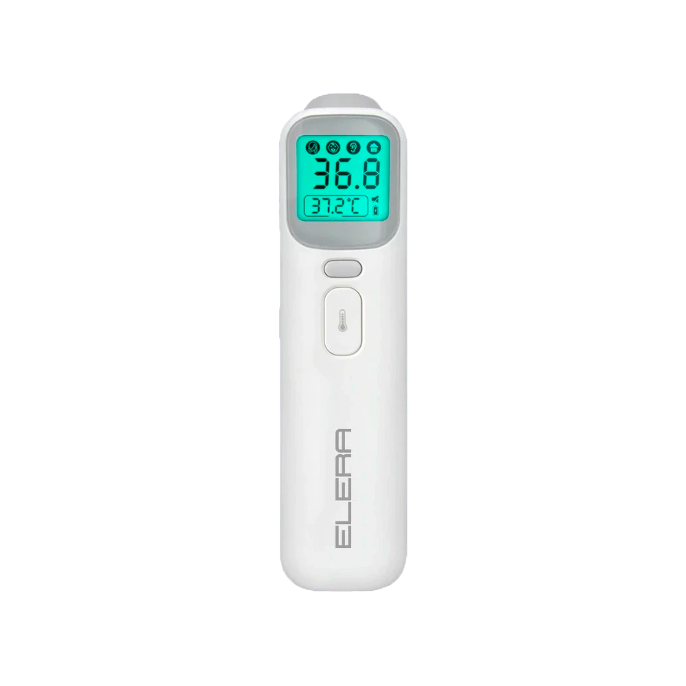 Thermomètre médical infrarouge sans contact. Usage mixte médical et atelier.