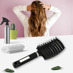  Brosse à Cheveux Démêlante en Poils de Sanglier