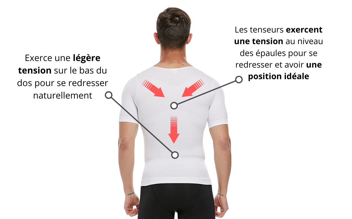 T-shirt Gainant Amincissant Mixte caractéristiques
