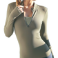 Zip Shirt - Haut de sport manches longues mitaines